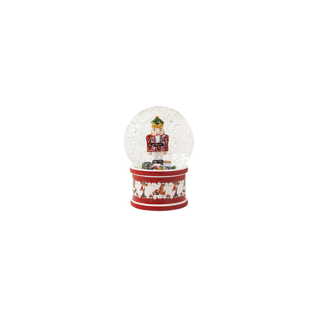 Palla di neve Villeroy & Boch con schiaccianoci in vetro 17 cm