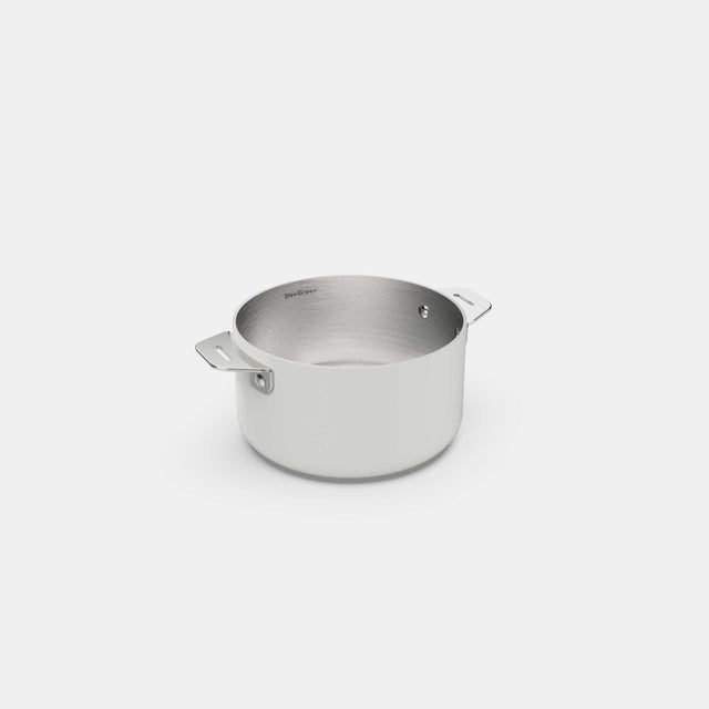 Casseruola La Meravigliosa Cookut in acciaio inox bianca 16 cm