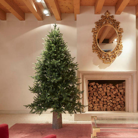 Albero di Natale Pino Luxury EDG in PVC realistico 210x142 cm