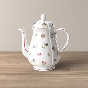 Caffettiera Petite Fleur Villeroy & Boch in porcellana decoro floreale 1250 ml