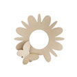 Porta umidificatore Fiorello Arti & Mestieri in metallo beige design floreale
