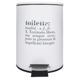 Pattumiera Victionary Villa d'Este Home Tivoli in plastica 3 litri