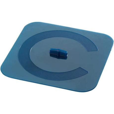 Coperchio quadrato Villeroy & Boch in silicone blu 26 cm
