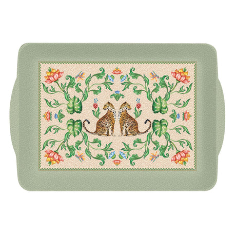Vassoio con manici Easy Life in melamina fantasia Jungle Vibes 46x32 cm