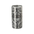 Vaso Barocco Haze Versace in porcellana nera decorata 24 cm