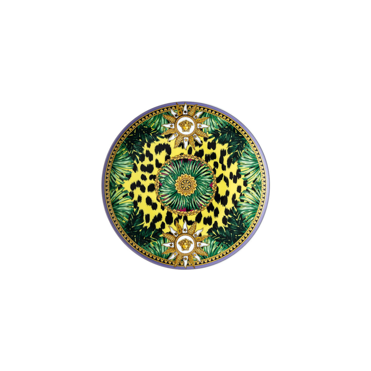 VERSACE Jungle Animalier Piatto Piattino 17cm Porcellana
