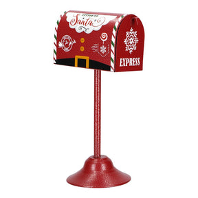 Buca delle lettere Babbo Natale Timstor in metallo 32 cm