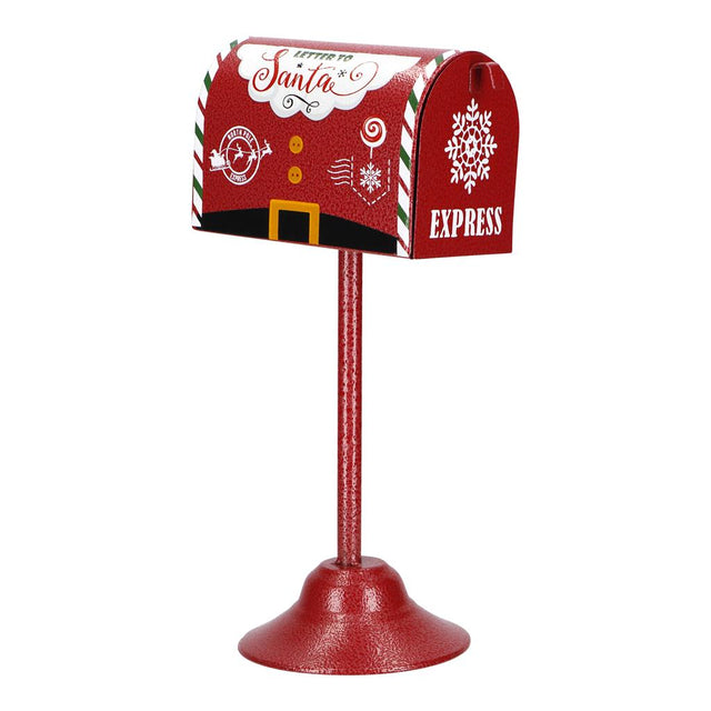 Buca delle lettere Babbo Natale Timstor in metallo 32 cm
