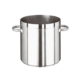 Pentola alta Paderno serie 1100 in acciaio inox satinato 32 cm