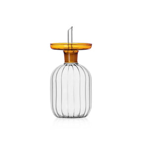 Oliera Lotus Ichendorf in vetro borosilicato trasparente 250 ml