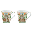 Set 2 tazze mug Jungle Vibes Easy Life in porcellana decoro leopardo 300 ml
