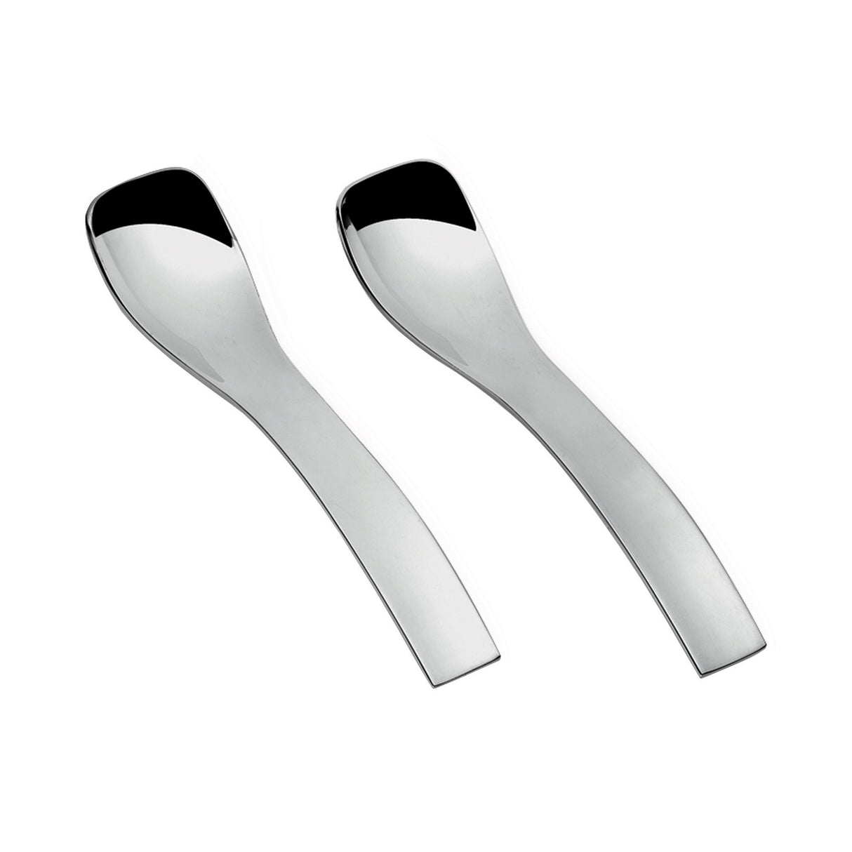 Set 6 cucchiaini Guzzini in acciaio inox lunghezza 10,5 cm