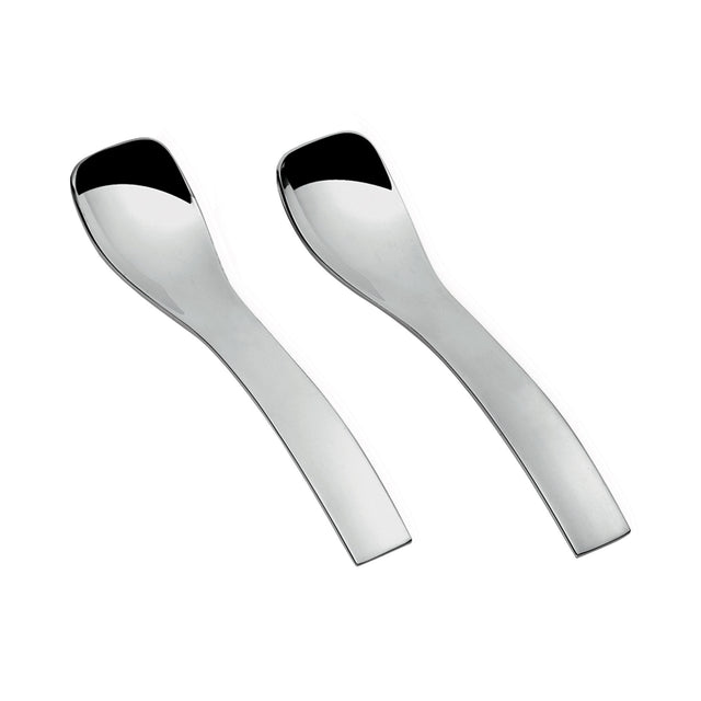 Set 6 cucchiaini Guzzini in acciaio inox lunghezza 10,5 cm