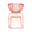 Candeliere Marrakech Emò Italia in vetro color cipria 5x7,5 cm