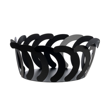 Centrotavola Mambo Arti & Mestieri in ferro nero 10,5x21 cm