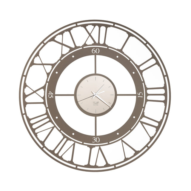 Orologio da parete Koros Arti & Mestieri in metallo design 50 cm