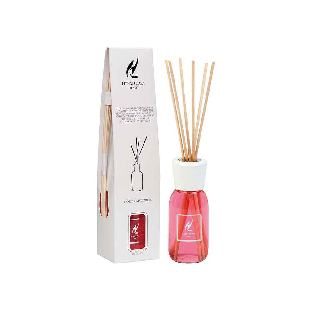 Diffusore a bastoncini Hypno Casa fragranza Fiori di Magnolia 100 ml