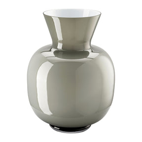 Vaso Anna Grey Rosenthal in vetro grigio altezza 34 cm