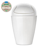 Cestino gettacarte Koziol in plastica riciclata bianco 45 cm