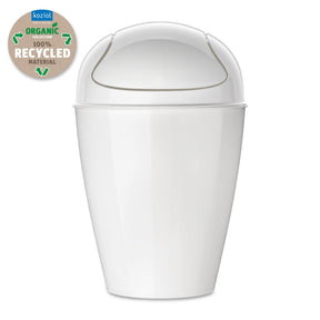 Cestino gettacarte Koziol in plastica riciclata bianco 45 cm