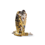 Statuina bambini con pupazzo di neve Lladrò in porcellana 33x31 cm