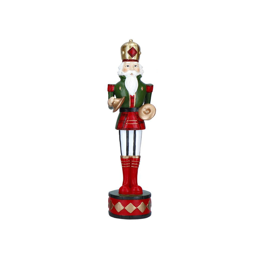 Schiaccianoci soldatino Timstor in resina con piatti 25,5 cm