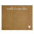 Tovaglietta Simple Day in fibra di cellulosa con scritta 36x45 cm