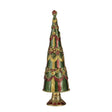 Albero di Natale Palais Royal in poliresina multicolore 43 cm