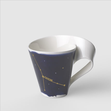 Tazza mug Zodiaco Cancro Villeroy & Boch in porcellana con decori oro