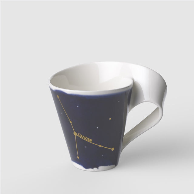 Tazza mug Zodiaco Cancro Villeroy & Boch in porcellana con decori oro