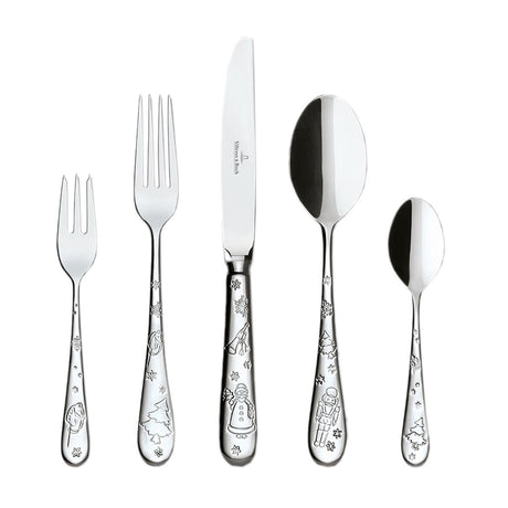 Set posate Toy's Delight Villeroy & Boch acciaio inox 30 pezzi decorati