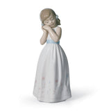 Statuina Bimba la Mia Dolce Principessa Lladrò in porcellana 18x8 cm