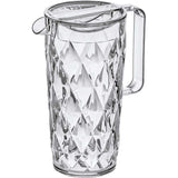 Caraffa Crystal Koziol in plastica termoplastica trasparente 1,6 litri
