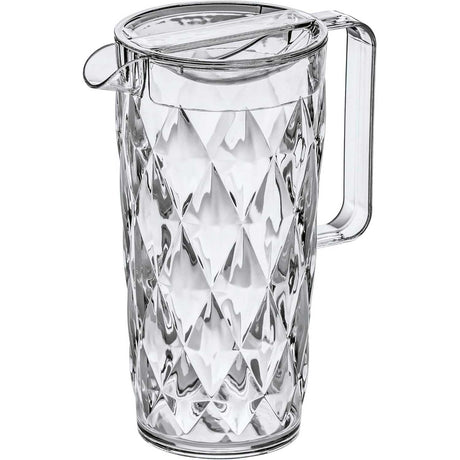Caraffa Crystal Koziol in plastica termoplastica trasparente 1,6 litri
