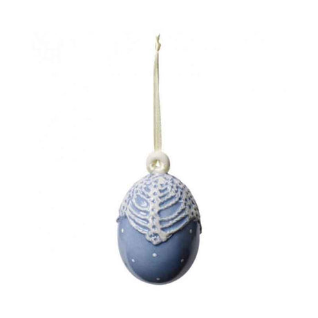 Addobbo Uovo Pasquale Villeroy & Boch in porcellana decorata 8 cm