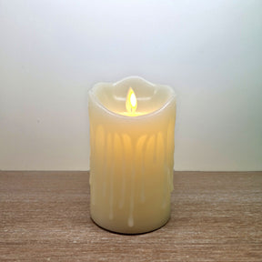 Candela artificiale LED Timstor in plastica effetto realistico 12,5 cm