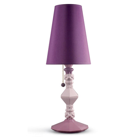 Lampada da tavolo Belle de Nuit Lladrò in porcellana 57x20 cm
