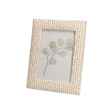 Portafoto Bollicinedoro Rituali Domestici in resina color oro 13x18 cm