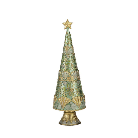 Albero di Natale Palais Royal in poliresina multicolore 43 cm