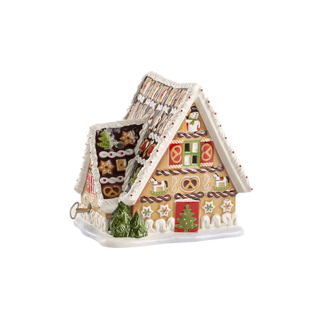 Carillon Casa di Panpepato Villeroy & Boch in porcellana dipinta a mano