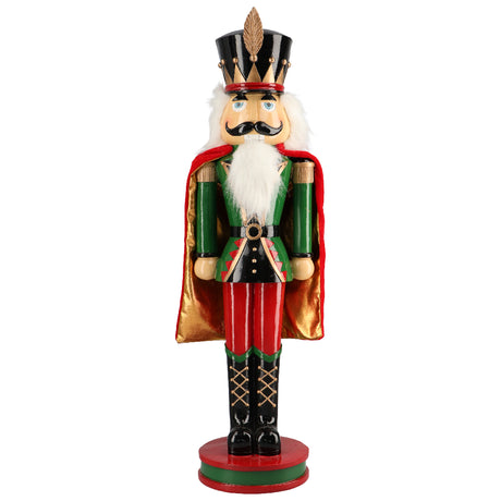 Schiaccianoci soldatino Timstor in legno decorativo altezza 73 cm