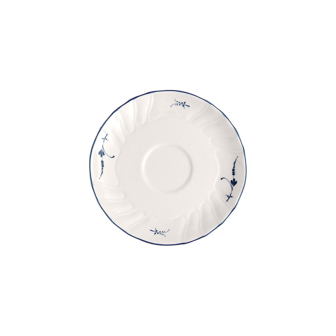 Piattino tazza espresso Villeroy & Boch Vieux Luxembourg porcellana 120mm