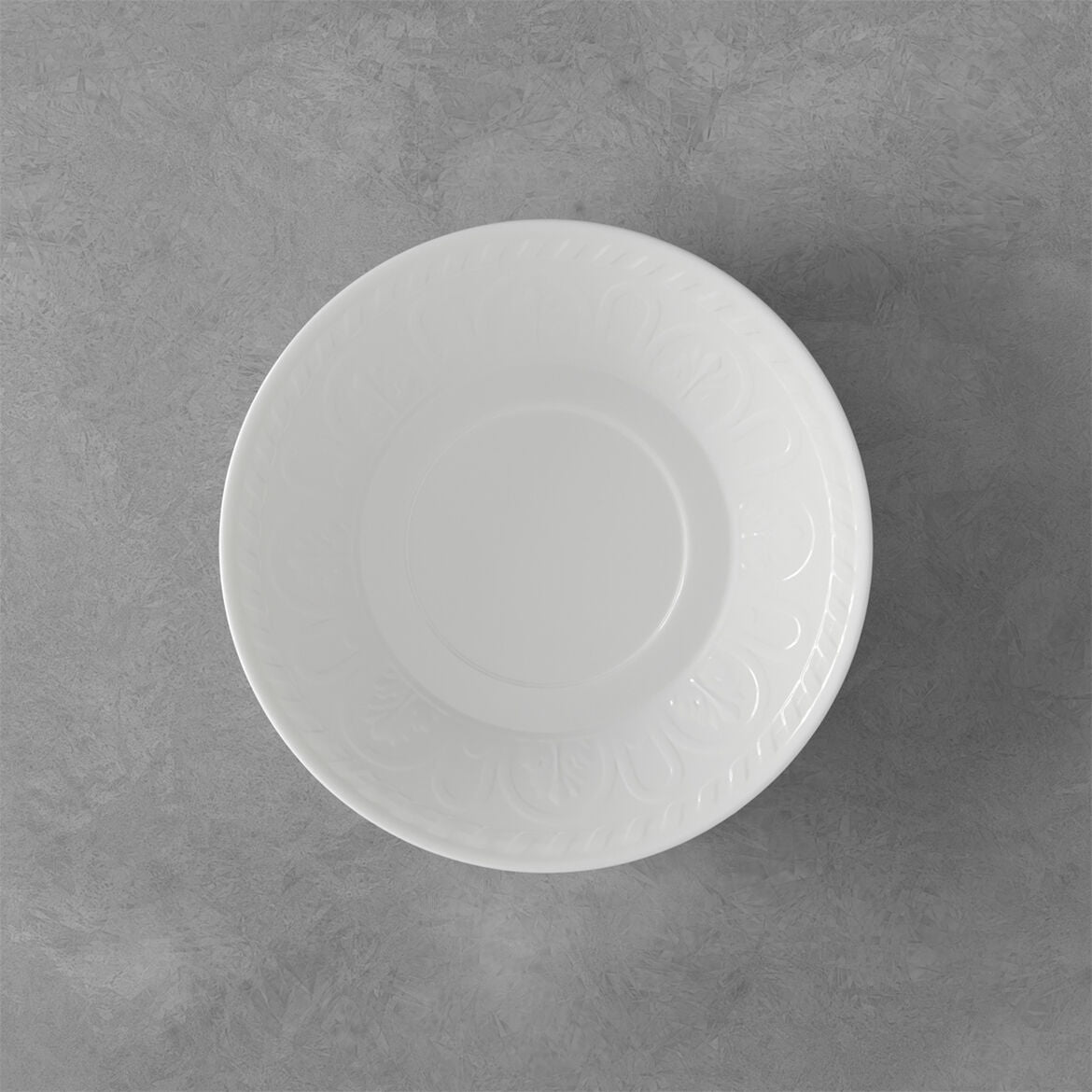 Piattino tè Cellini Villeroy & Boch in porcellana bianca 15 cm