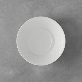 Piattino tè Cellini Villeroy & Boch in porcellana bianca 15 cm