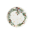 Piatto dolce Canti di Natale Hutschenreuther in porcellana decorata 22 cm
