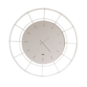 Orologio da parete Nudo Arti e Mestieri in metallo design minimalista