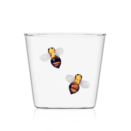 Bicchiere Pic Nic Ichendorf in vetro borosilicato con decoro api 350 ml