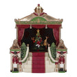 Carosello natalizio Schiaccianoci Timstor decorazione animata 40x34 cm