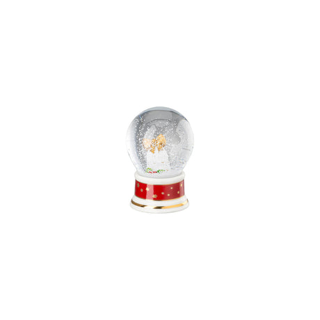 Palla di neve Canti di Natale Hutschenreuther in porcellana 12x8 cm