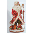 Statuina Babbo Natale Fitz and Floyd in porcellana dipinta a mano 48 cm